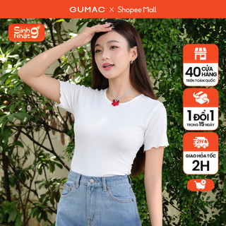 Áo thun slim kiểu thời trang gmorning - gumac yate06089