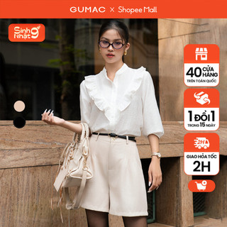 Quần short chiết ly thời trang gumac she07030
