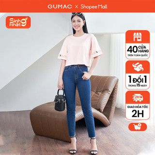 Quần jeans dáng lửng thời trang gumac qje04050