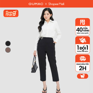 Quần phối phụ kiện lệch gumac qd04026