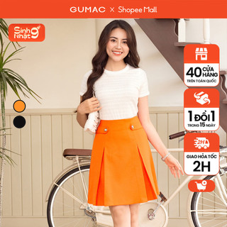 Chân váy a xếp ly thời trang gumac vd06026