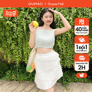 Áo croptop nữ dây caro Gmorning - GUMAC YAE01005