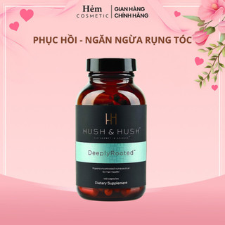 Viên uống ngừa rụng và phục hồi giúp kích thích mọc tóc - hush & hush deeply rooted 120 viên