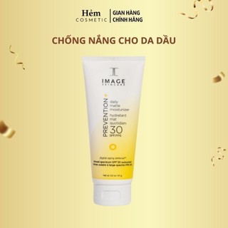 Kem chống nắng cho da dầu IMAGE Prevention Daily Matte Moisturizer SPF 30+ 91g/tuýp - Hẻm Cosmetic