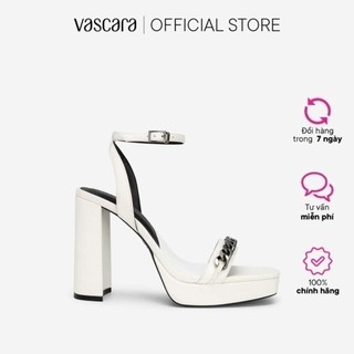 Vascara sandal ankle strap nhấn dây xích trang trí - sdn 0732