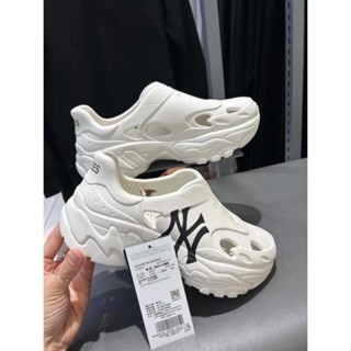 Giày MLB đúc nguyên khối Big Ball Chunky Recovery LA Dodgers Boston Red Sox màu trắng đen nâu-camina_store