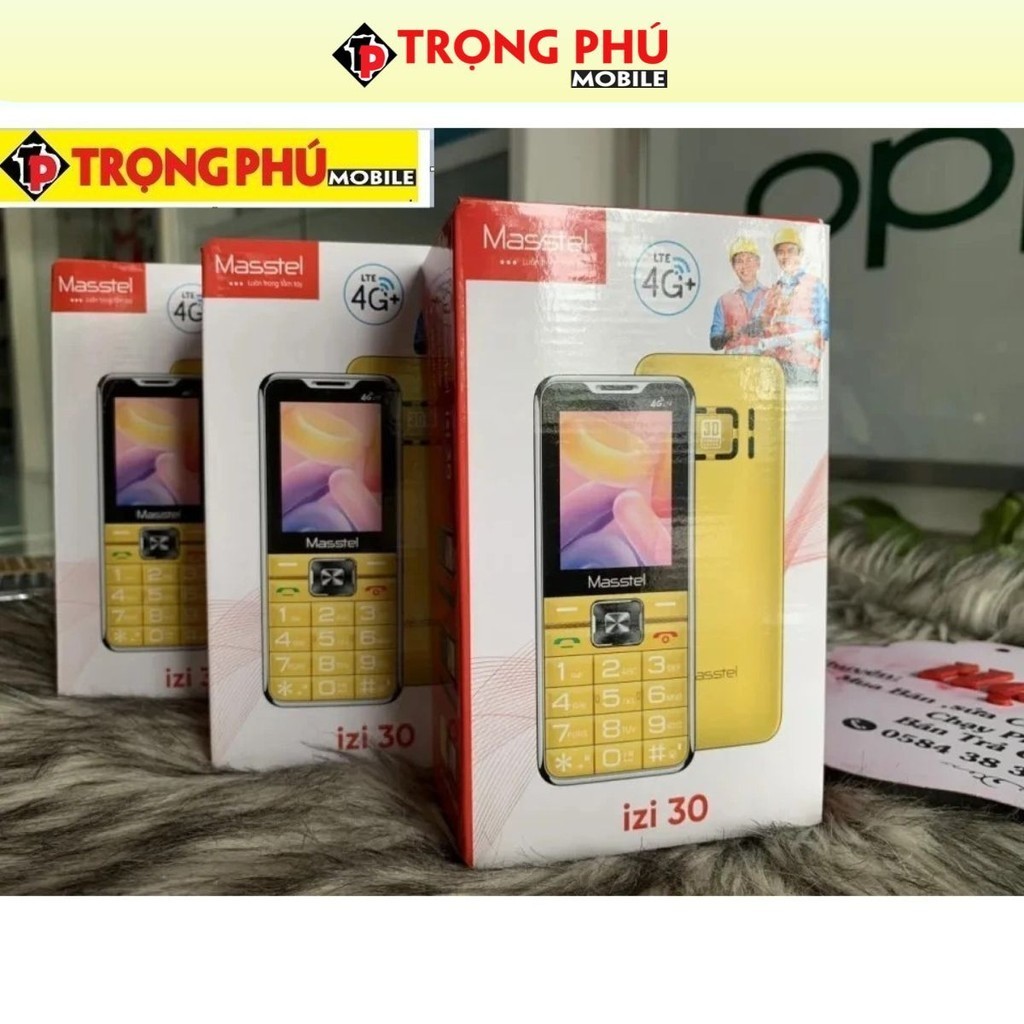 Điện thoại MASSTEL izi 30 4G Chính hãng - Trọng phú mobile
