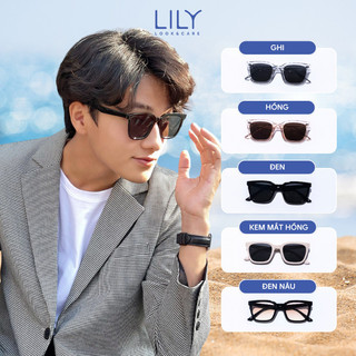 Kính mát thời trang nam nữ LILYEYEWEAR mắt phân cực chống tia UV400 bảo vệ  mắt màu sắc và kiểu dáng thời trang MATY