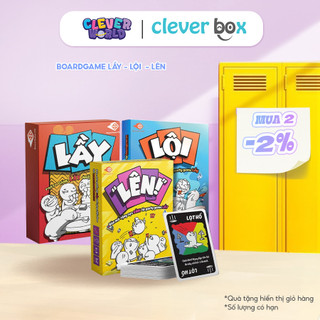 Đồ chơi sáng tạo bộ lầy - lội - lên bản mở rộng, party game vui nhộn clever box