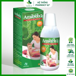 NƯỚC TẮM THẢO MỘC HẾT RÔM SẢY CHO BÉ AMibebe 250mL