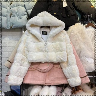 Áo khoác lông 4 tầng nhung mịn có mũ dày dặn L1 Quảng Châu lót trần trám Shopxinh8888888