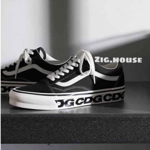 Giày Vans Vault CDG Trắng Đen