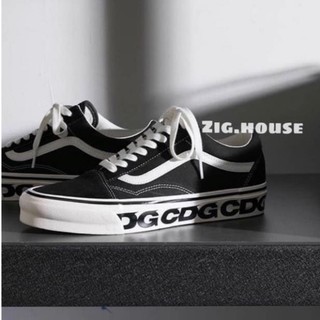 Giày Vans Vault CDG Trắng Đen