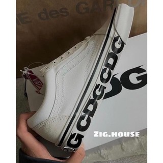 Giày Vans Vault CDG Trắng Đen