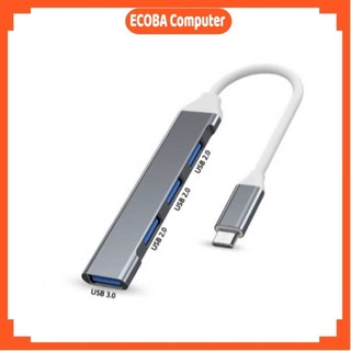 Bộ chia USB 1 ra 4 cổng USB 2.0 TYPE C ra HUB 4 cổng tiện lợi bảo hành 03 tháng ECOBA