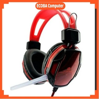 Tai Nghe Chụp Tai Chơi Game Quinlian Arigato A6 jack 3.5 Có Micro dùng cho máy tính laptop ECOBA