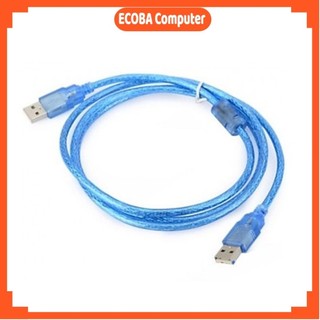Dây Cáp USB 2 đầu đực dài 60cm 150cm 300cm 2.0 3.0 giao màu ngẫu nhiên hàng mới chất lượng cao ECOBA