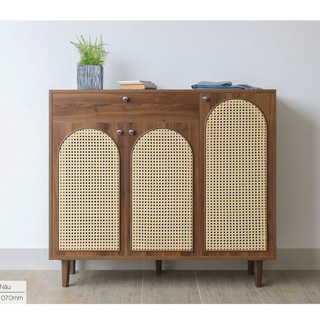 Zenith, tủ giày - tủ trang trí, tg_010, 120x37x107cm, nội thất hgf