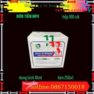 [chính hãng]100 ống Bơm tiêm MPV 10ml[thietbiytehoaxuong]