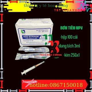 Bơm Tiêm 3ml MPV - Bơm Kim Tiêm 3ml