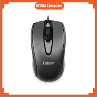 Chuột máy tính vi tính có dây Fuhlen L102 Dell MS116 dùng văn phòng cực bền bảo hành 6 tháng ECOBA
