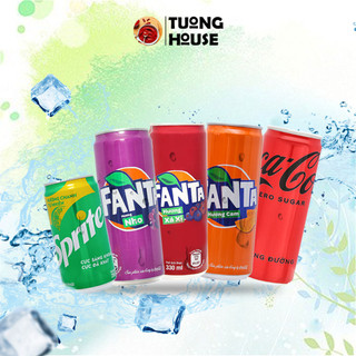Nước Ngọt Có Ga Coca Pepsi Fanta Sprite Nhiều Loại