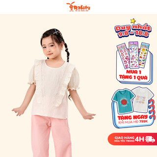 Áo thô ngắn tay bé gái rabity 903.010