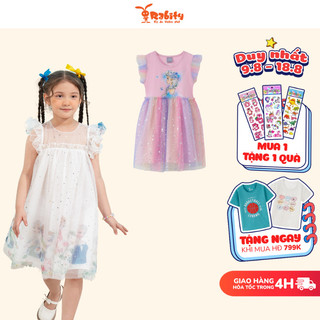 Đầm công chúa bé gái đầm elsa cho bé gái váy công chúa Rabity đầm váy cho bé gái 5666