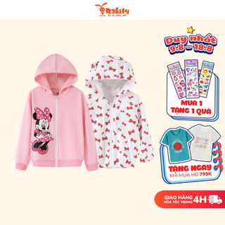 Áo khoác nỉ bông bé gái Minnie Rabity 5668