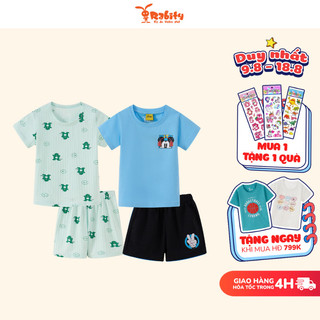 (9-21kg) Đồ bộ bé trai Rabity 5710 set bé trai hình mickey đồ bộ cho bé trai sát nách vải cotton cao cấp