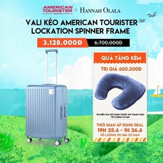 Vali kéo american tourister lockation spinner frame