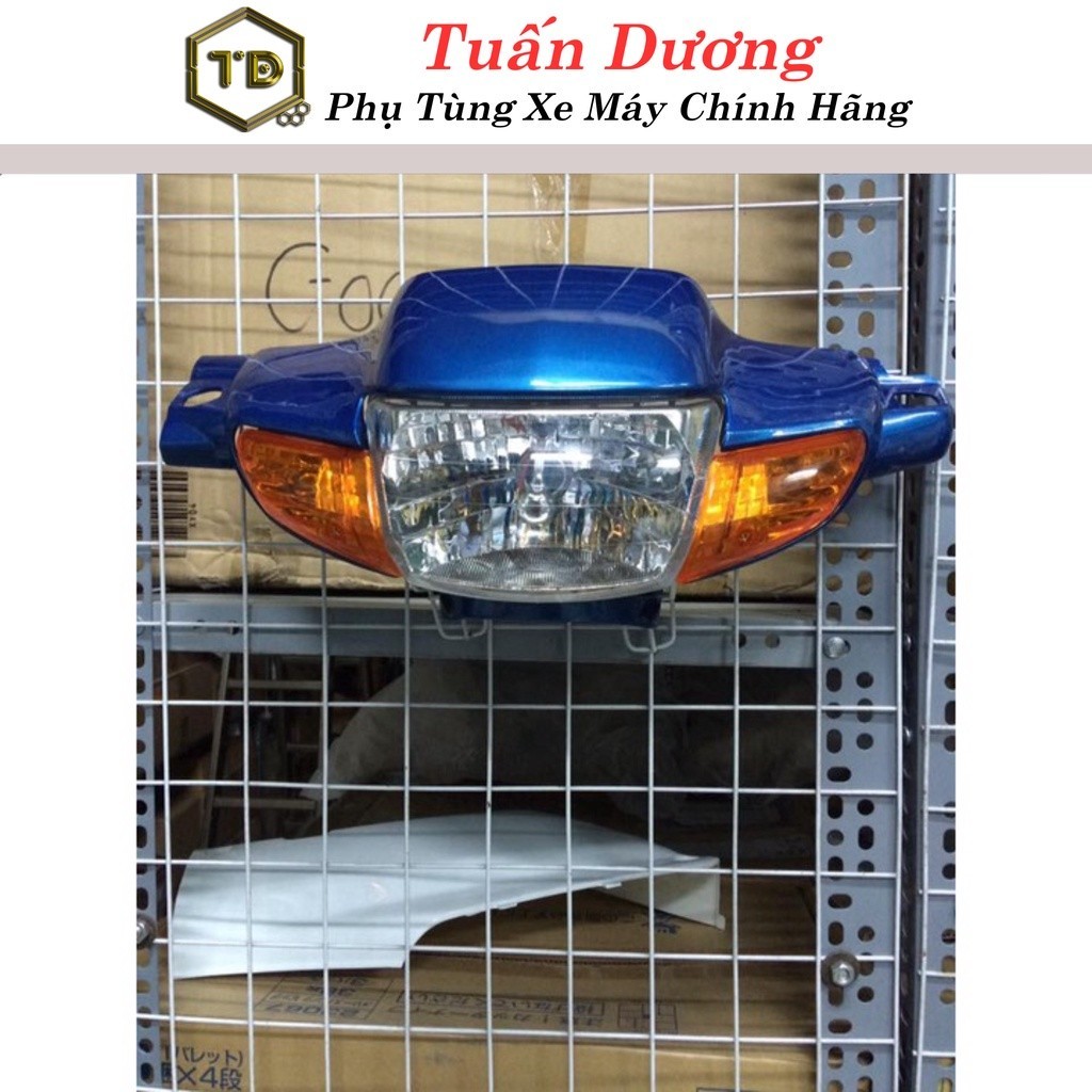 Combo Pha Đèn TD Lắp Wave Thái 110+ Xi Nhan [Cao Cấp]- Cụm Đèn Pha Và Xi Nhan Trước Wave Thái 110