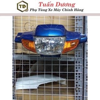Combo pha đèn td lắp wave thái 110 + xi nhan - cụm đèn pha và xi nhan trước wave thái 110 hàng đẹp