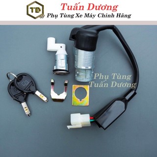 Khóa Chữ H Chống Trộm TD Gắn Dream Wave [ Cao Cấp ] - Khóa 6 Cạnh Chống Trộm Cực An Toàn Hiệu Quả Lắp Các Dòng Xe Honda