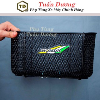 Giỏ Xe Dream Đựng Đồ Hàng Đẹp TD Tem Honda - Rổ Dream, Rổ Xe Máy Dream Cao Cấp Lắp Dream Thái Việt