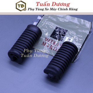Cao Su Để Chân Trước TD Xe Dream Wave Hàng Mikamakon Dày Dặn,Gác Chân Trước Lắp Dream Thái,SupperDream,Dream Tàu Các Đời