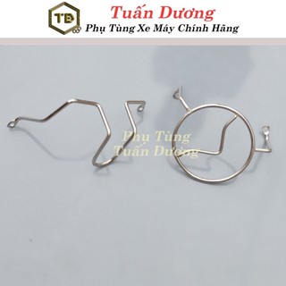 Cặp Inox Bảo Vệ Lốc Máy TD Lắp Dream Việt Hàng Inox Dày Dặn [ Hàng Xịn ] Bảo Vệ Lốc Nồi Dream Cho Dream Việt,Super Dream