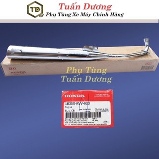Pô Dream Việt 2007-2013 TD Có Nẹp Honda Xịn [FULL PHỤ KIỆN] - Ống xả Dream Việt Chính Hãng Hàng Zin Lắp Super Dream Việt