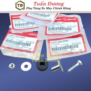 Bộ Ốc Treo Đuôi Sau Xe Dream TD Lắp Cho Dream Và Wave Honda Các Loại -đẹp như zin 100%
