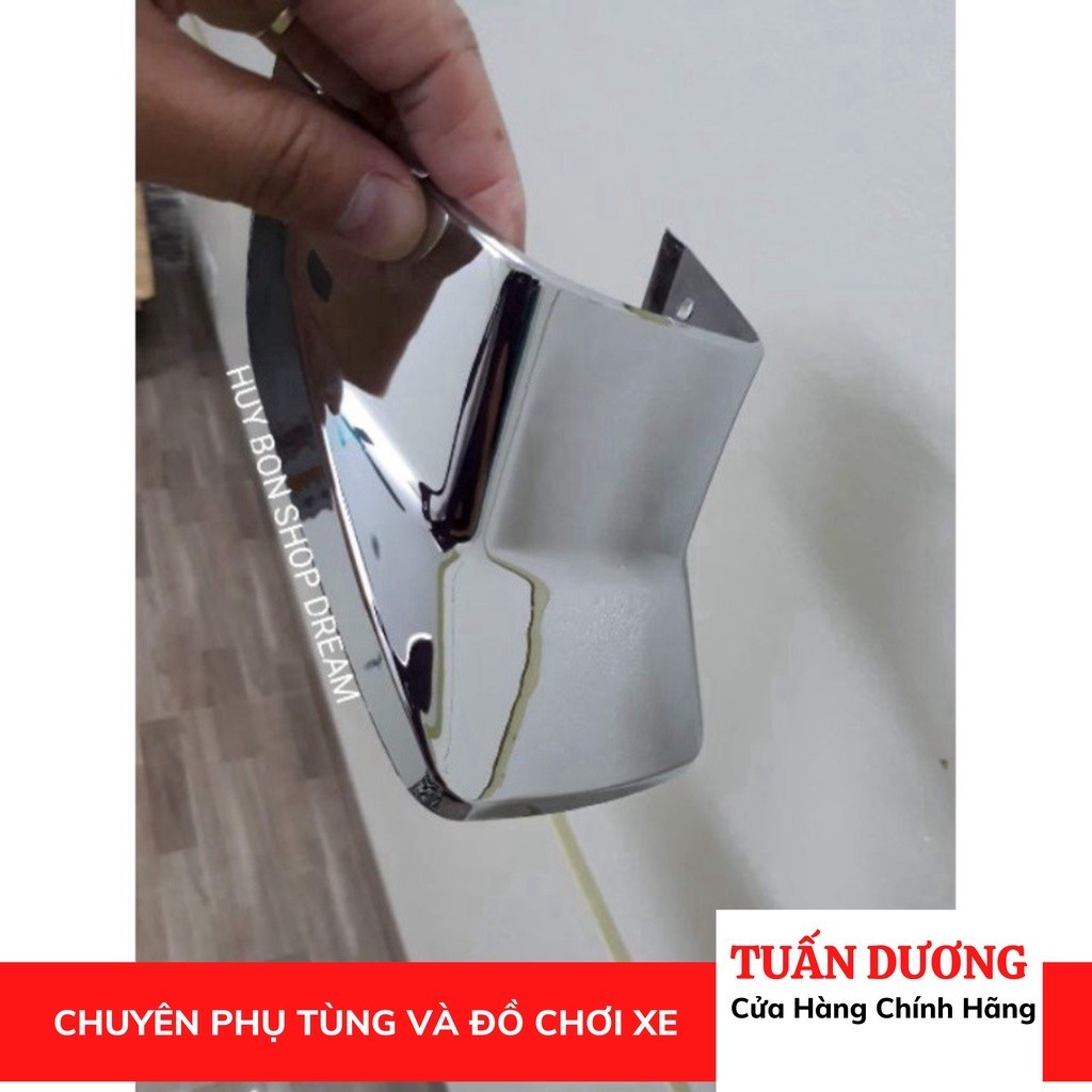 Dè sau mạ Crom lắp cho xe Dream siêu đẹp
