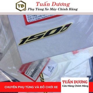 Tem Chữ 150i 125i Honda SH 150 Chính Hãng, Tem Chữ 150i 125i Lắp Sh Các Đời