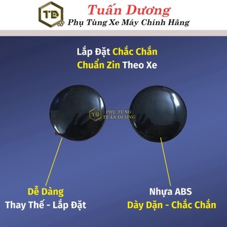 Núm Bịt Càng Sau Honda Dream TD Dày Dặn [Giá 2 Cái] Nắp Nhựa Ốp Gấp Sau Xe Dream Lắp Dream Thái, Dream Việt,Super Dream