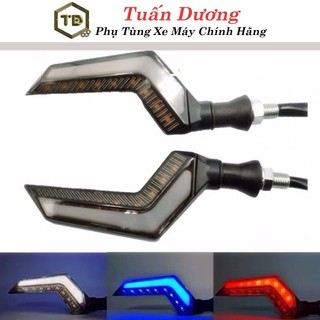 Xi Nhan Chữ Z Led Đuổi Audi TD Lắp Xe Máy, Xe Điện Bền Bỉ 12V - Cụm Xi Nhan Xe Máy Cao Cấp Các Dòng Xe Máy Honda Yamaha