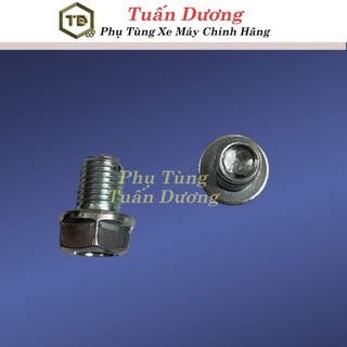 Ốc Xả Dầu Máy Không Han Rỉ TD Lắp Các Dòng Xe Honda - Ốc Cao Cấp Dày Dặn Dùng Cho Các Dòng Xe Máy Dream