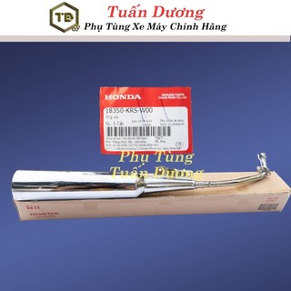 Pô Wave Alpha , Wave ZX Hàng Honda Nổ Hay [ CHÍNH HÃNG ] - Ống Xả Lắp Wave Nhỏ Hàng Xịn - Bô Wave Nhỏ, Bô Wave ZX, Alpha