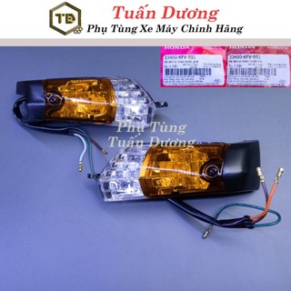 [ CHÍNH HÃNG ] Cụm Xi Nhan Trước Xe Dream Việt Hàng Zin - Bộ Đôi Xi Nhan Trước Dream Dùng Cho Các Đời Dream Việt Và Thái