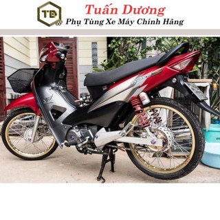 Dàn Áo Wave S100 - Wave Lớn TD Cao Cấp [Tặng Tem 3 Lớp] - Bộ Nhựa Wave Rs Đời 2006-2016- Bộ Áo Xe Wave Alpha BH 2 Năm