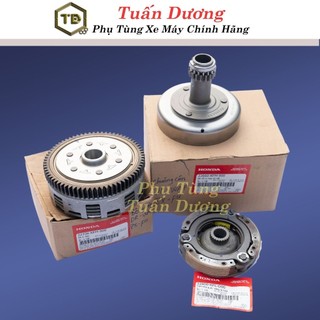 Bộ côn xe dream honda đủ bộ sẵn lắp chính hãng honda - bộ nồi xe dream wave hàng chuẩn zin honda 100% lắp dream