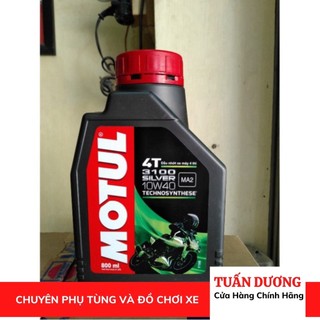 Dầu nhớt xe máy Motul 3100 Silver 10w40 (800ml)