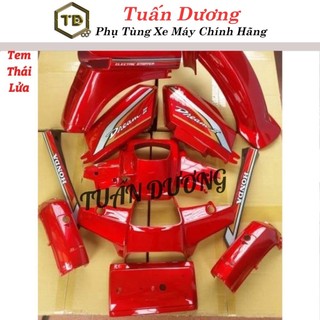 Đã ẩn - Dàn Áo Dream Màu Đỏ [ Hàng Cao Cấp - Tặng Tem 3 Lớp ] - Bộ Nhựa Dream Dùng Cho Dream Thái Và Dream Việt
